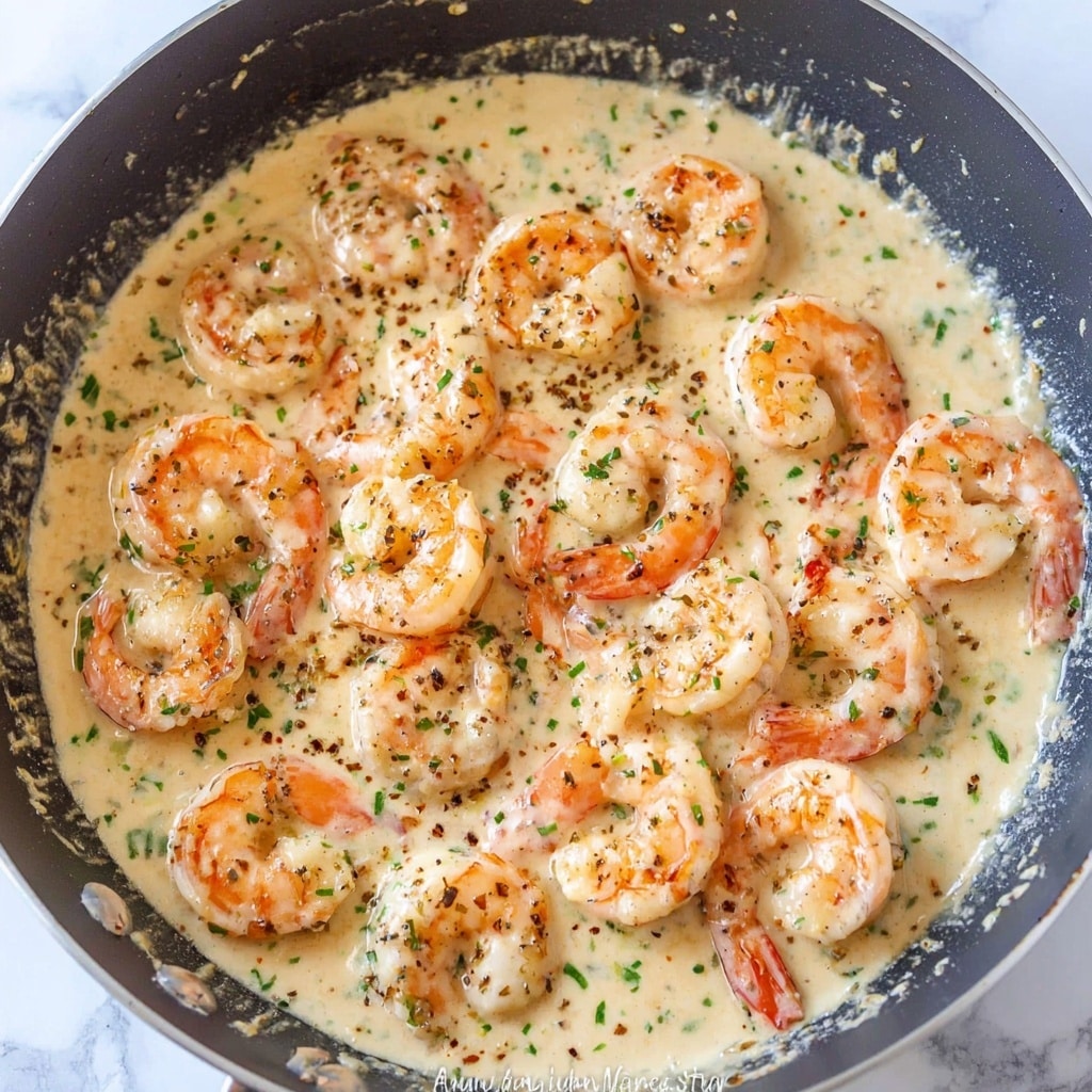 Creamy Garlic Shrimp Recipe - Recipe Image
