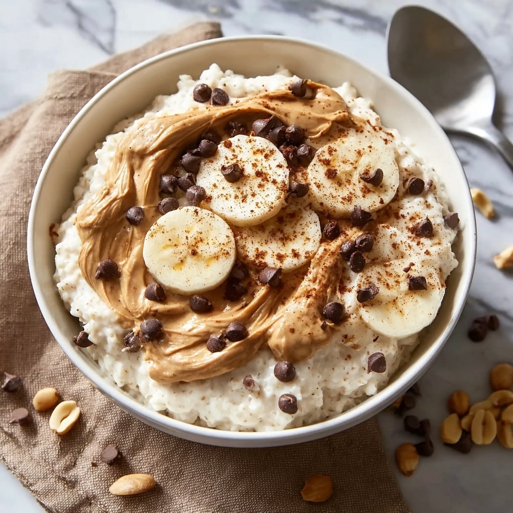 Peanut Butter Yogurt Bowl with Granola, Berries, and Chia Seeds Recipe - Recipe Image