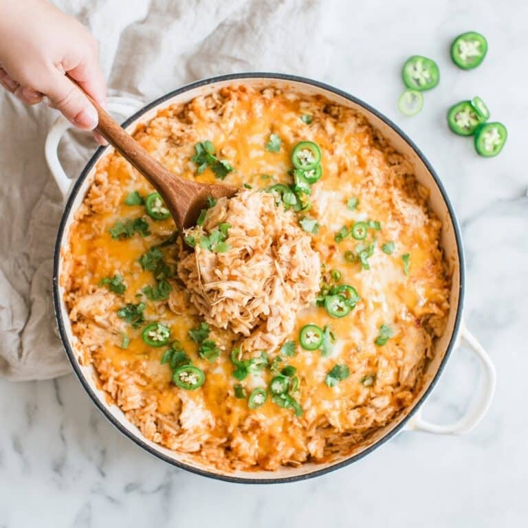 Green Chile Chicken and Rice Casserole Recipe