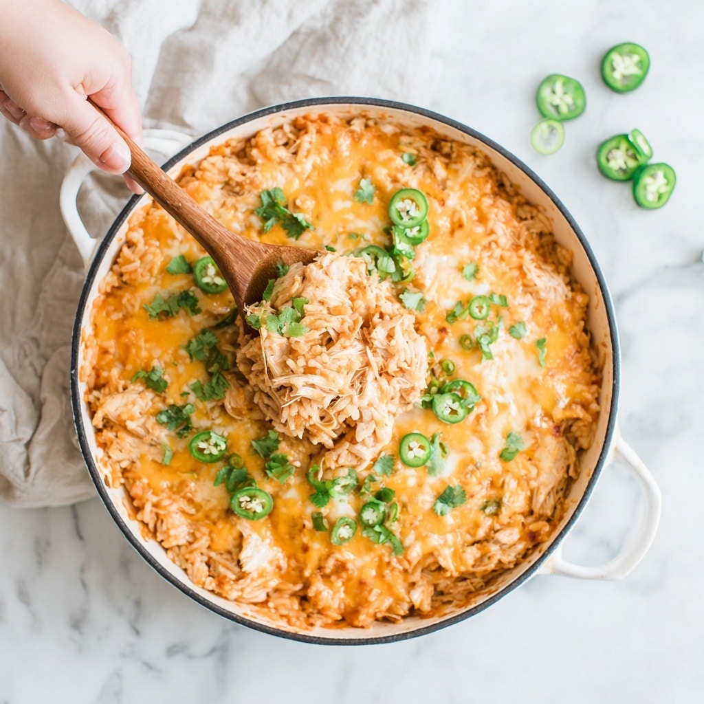 Green Chile Chicken and Rice Casserole Recipe - Recipe Image