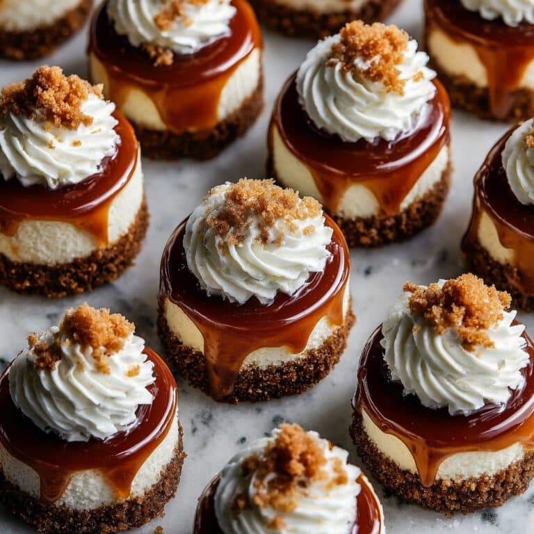 Mini Dulce de Leche Cheesecakes Recipe