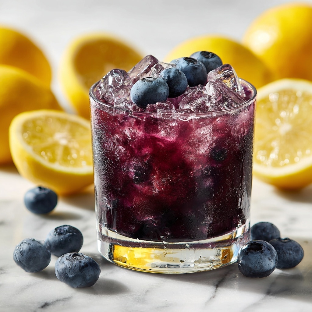 Antioxidant Blueberry-Lemon Green Tea Recipe - Recipe Image