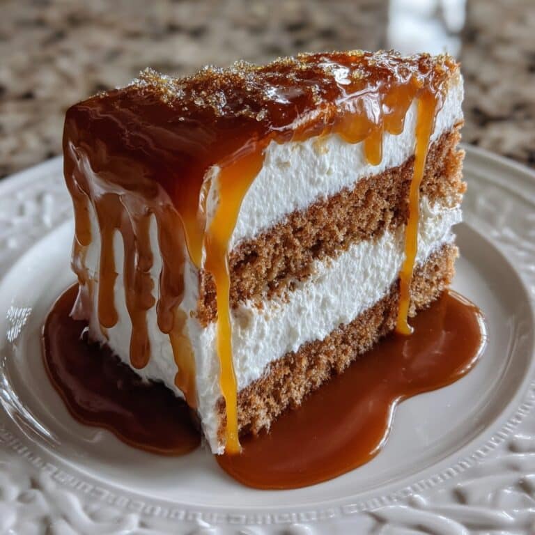 Creamy Caramel Cake Recipe