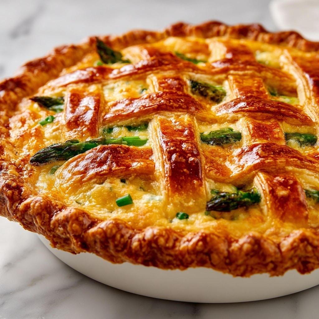 Asparagus and Swiss Cheese Pie Recipe - Recipe Image