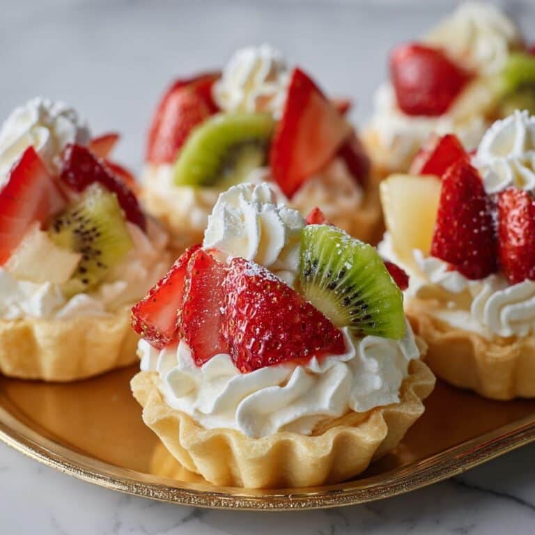 Fruit Tacos with Cream Cheese, Honey, and Fresh Fruit Recipe