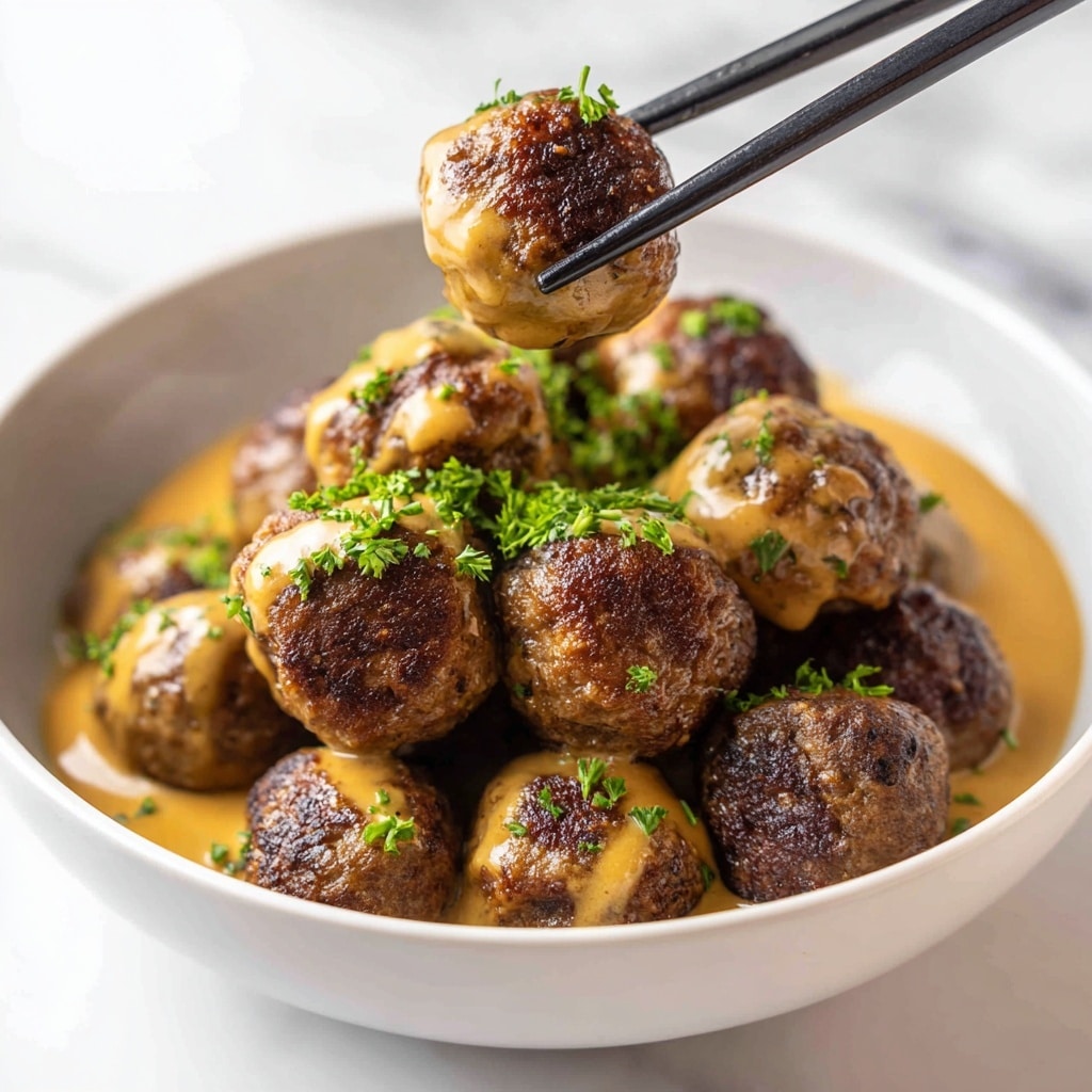 Korean BBQ Meatballs with Spicy Mayo Dip Recipe