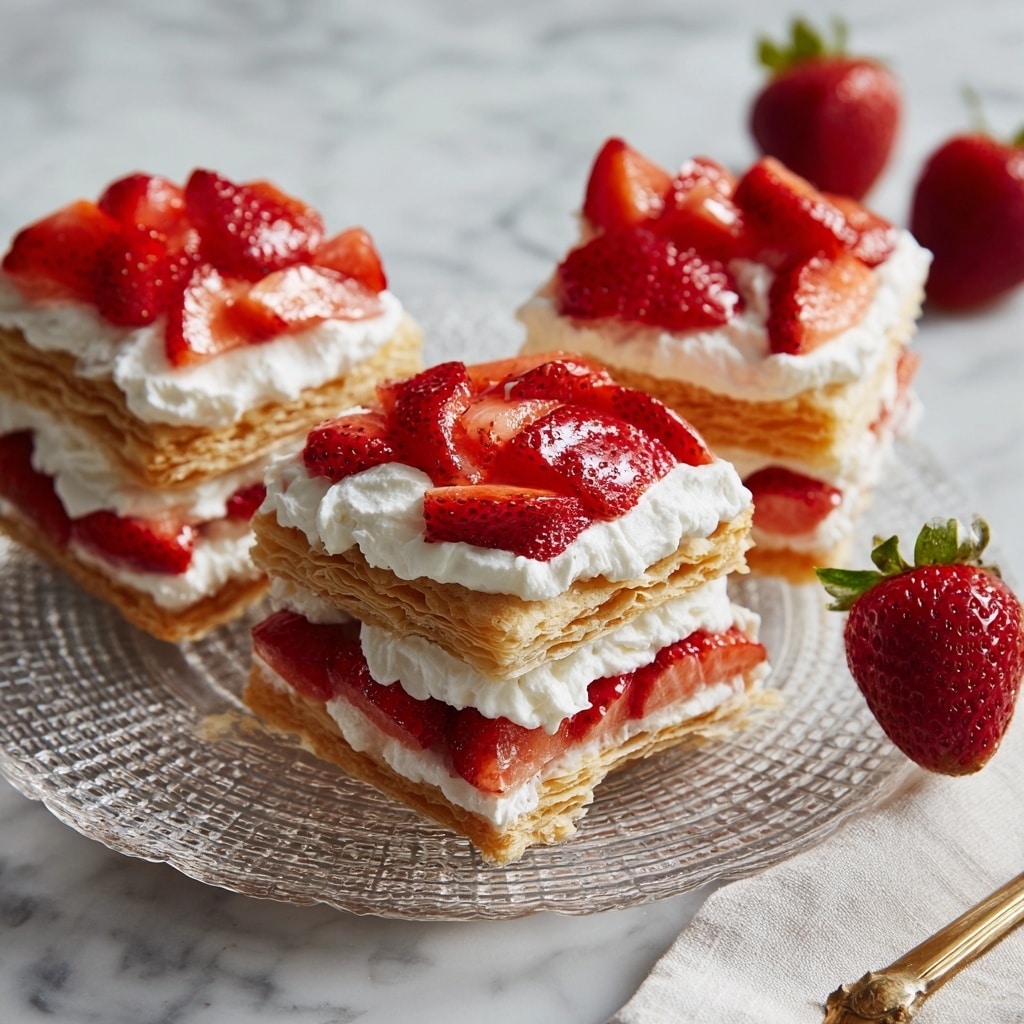 Strawberry Puff Pastry Shortcakes Recipe