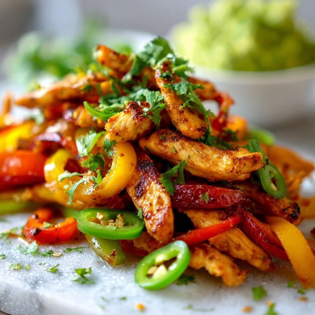 One-Pan Chicken Fajitas Recipe - Recipe Image