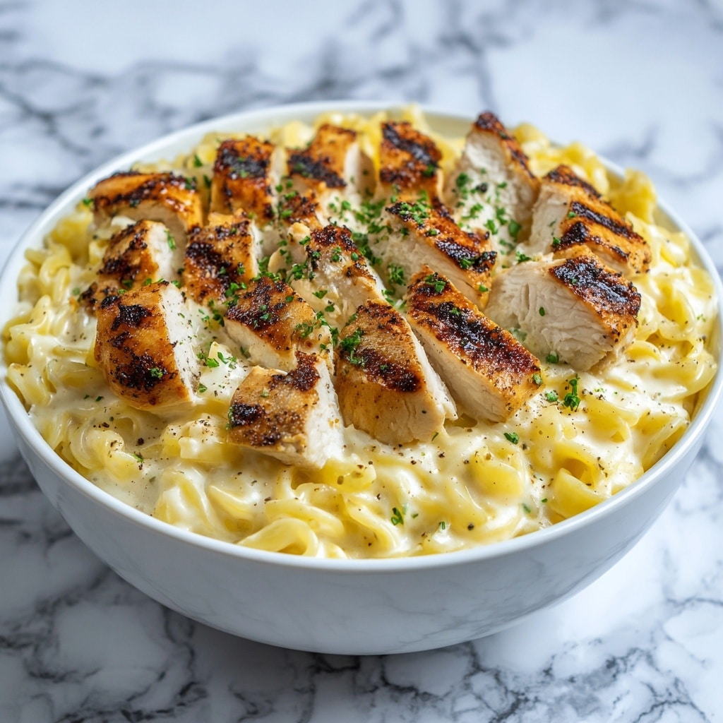 Chicken Alfredo Spaghetti Squash Casserole Recipe - Recipe Image