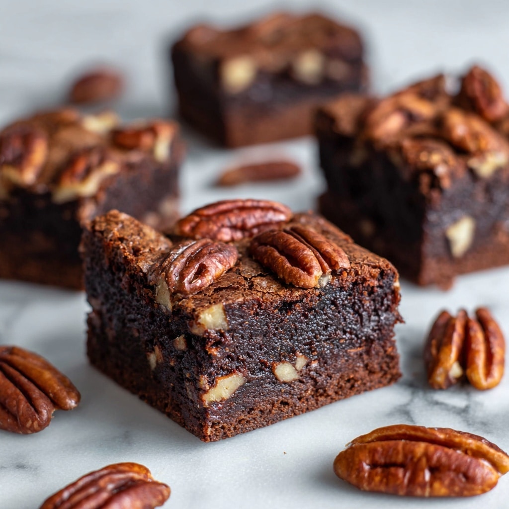 Pecan Pie Brownies Recipe - Recipe Image
