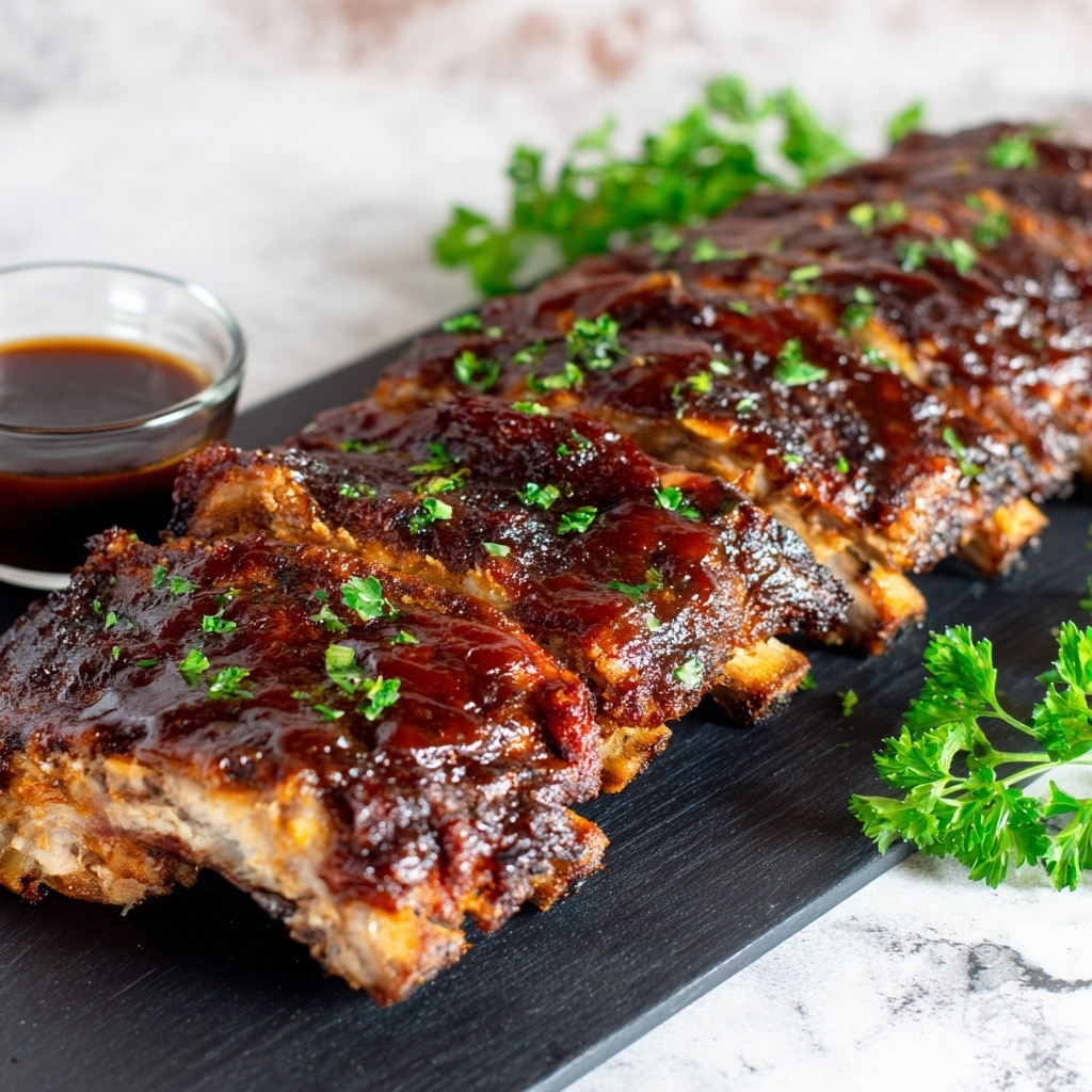 Apple Butter BBQ Ribs Recipe - Recipe Image