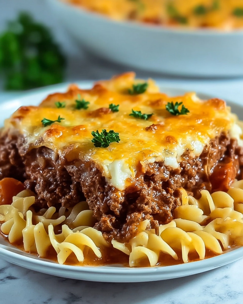 Beef Lombardi Casserole : A Cozy, Cheesy Bake Recipe