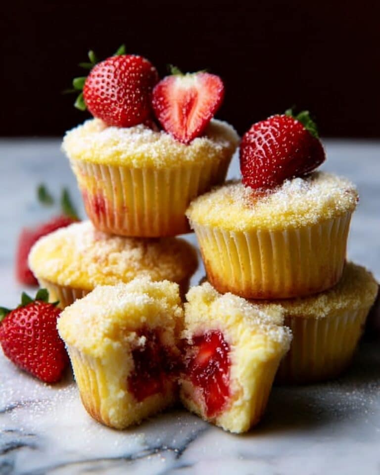 Fresh Strawberry Muffins Recipe