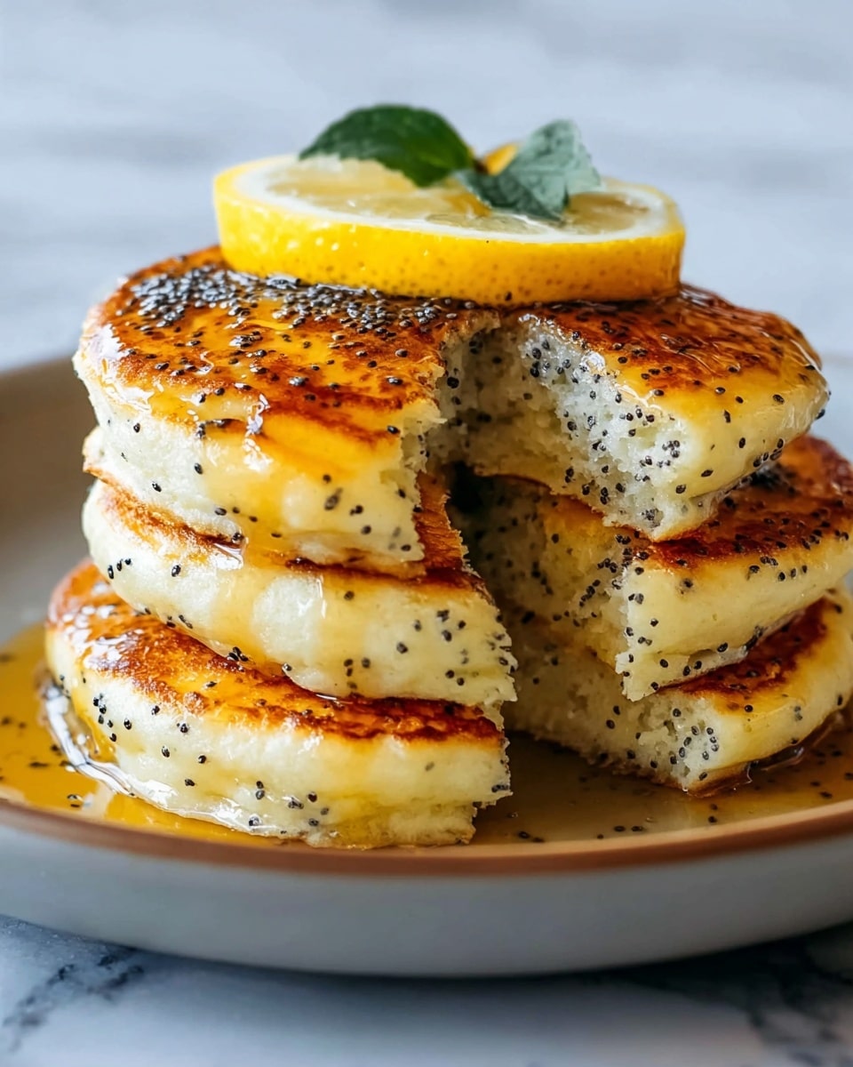 Lemon Poppy Seed Pancakes Recipe 5 Lemon Poppy Seed Pancakes Recipe - Recipe Image