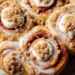 Peach Cobbler Cinnamon Rolls Recipe