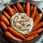 Delicious Roasted Carrots with Whipped Feta Dip Recipe