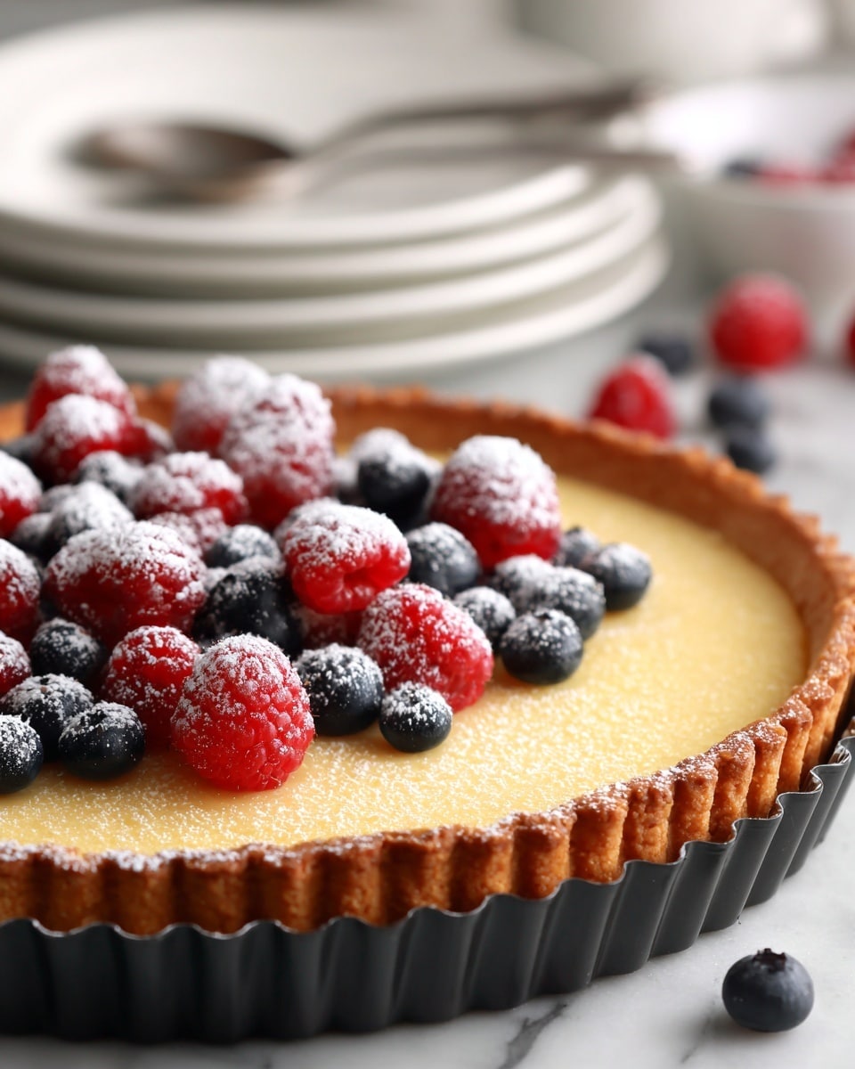 Cherry Clafoutis (French Baked Fruit Custard) Recipe - Recipe Image