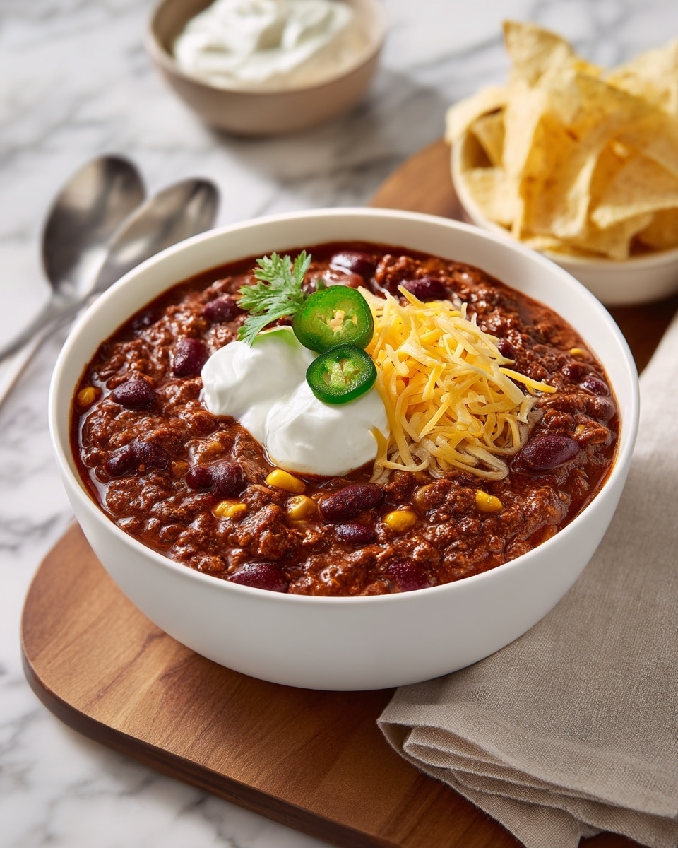 Quick & Easy Stovetop Chili Recipe - Recipe Image