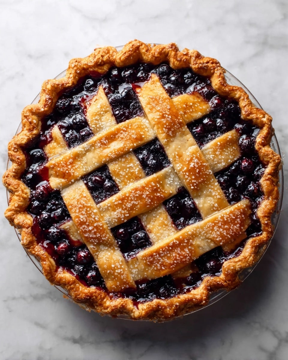 The Ultimate Blueberry Pie Recipe for Pure Homemade Bliss Recipe - Recipe Image