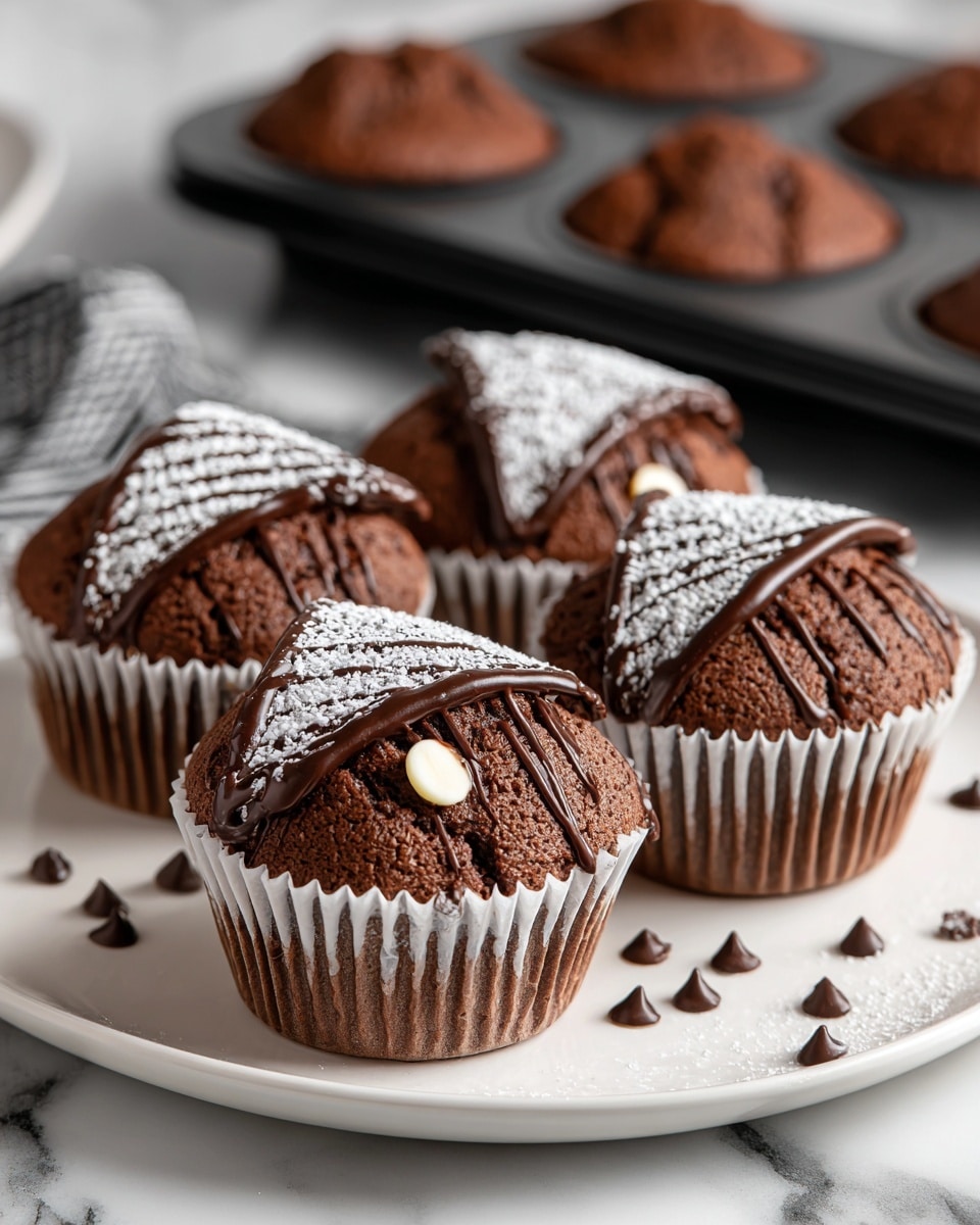 Double Chocolate Espresso Muffins Recipe - Recipe Image