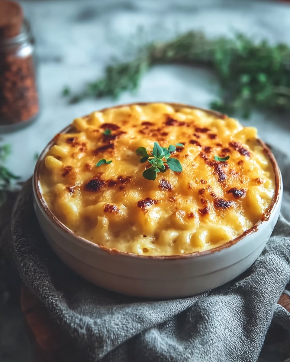Southern Baked Macaroni and Cheese Recipe - Recipe Image