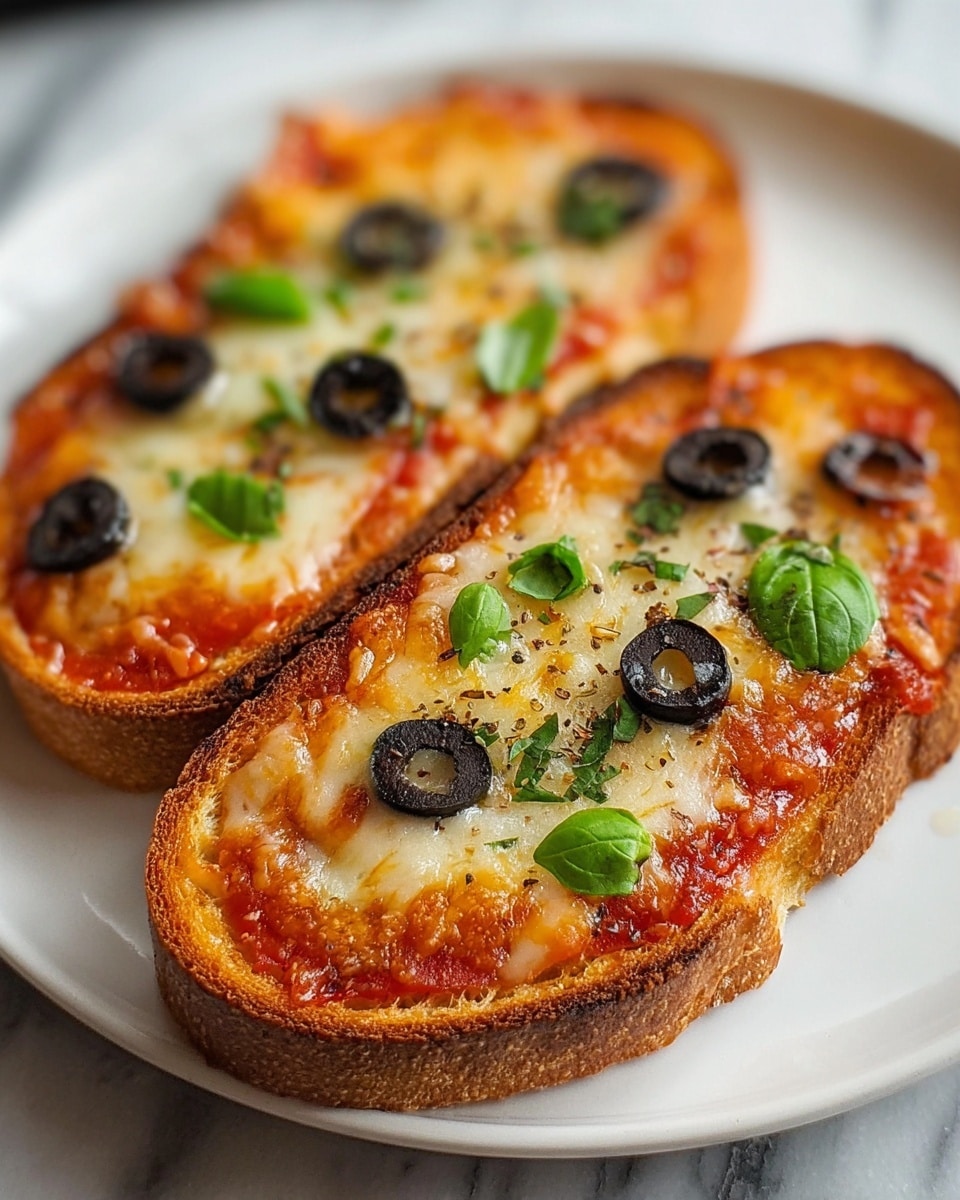 Pizza Toast Recipe - Recipe Image