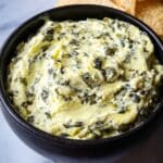 Slow Cooker Spinach Artichoke Dip Recipe