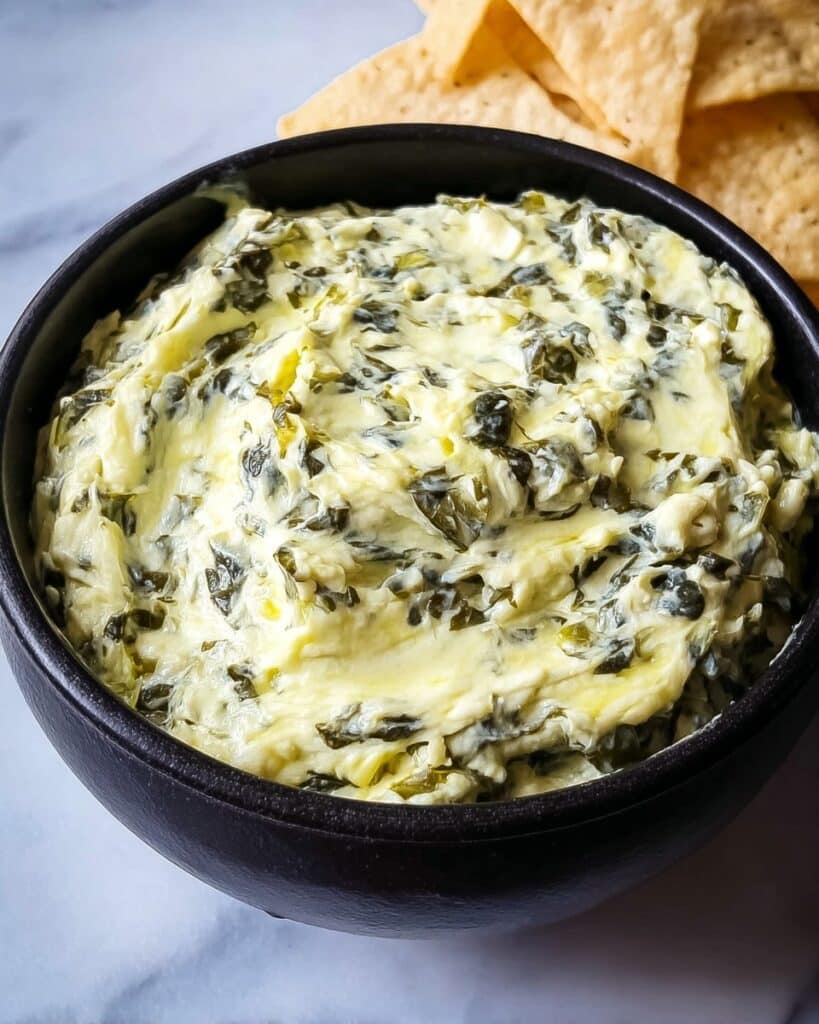 Slow Cooker Spinach Artichoke Dip Recipe