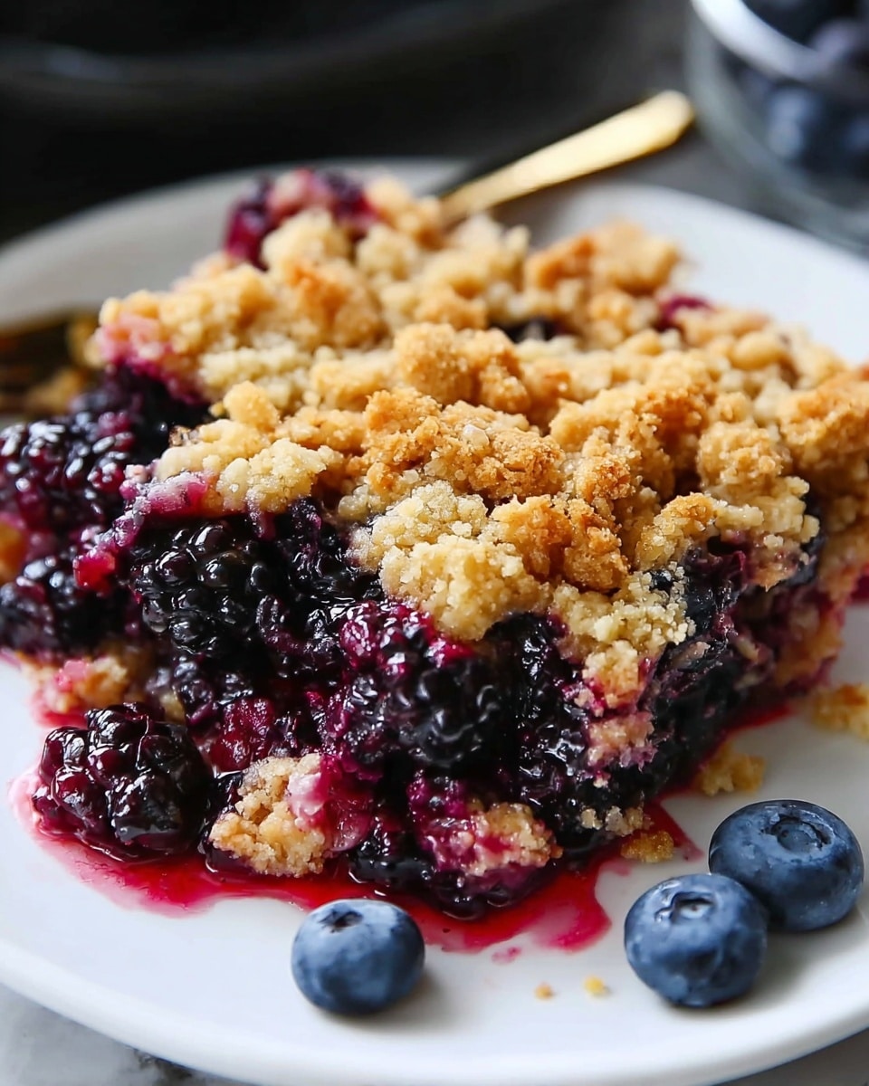 Blueberry Lemon Dump Cake Recipe - Recipe Image