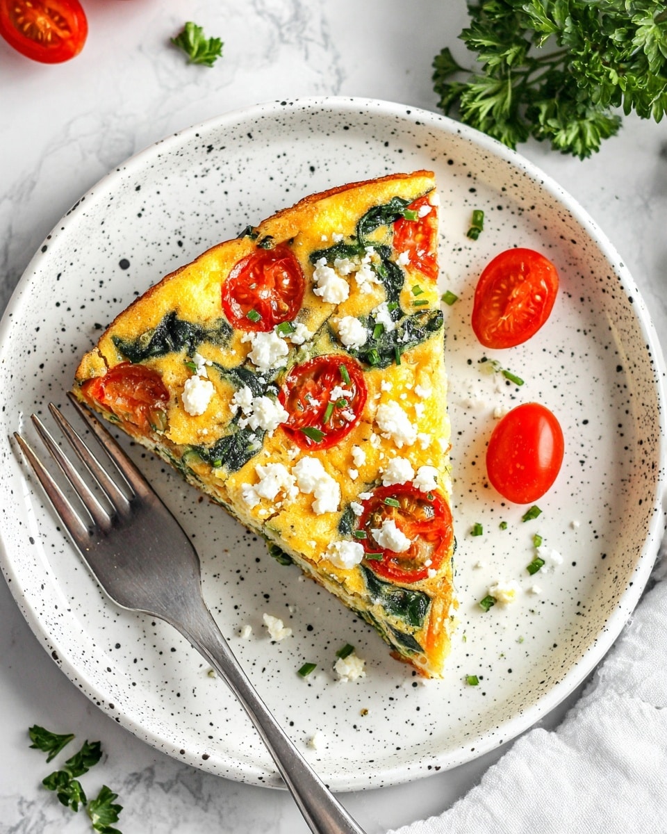 Healthy Vegetable Frittata Recipe - Recipe Image