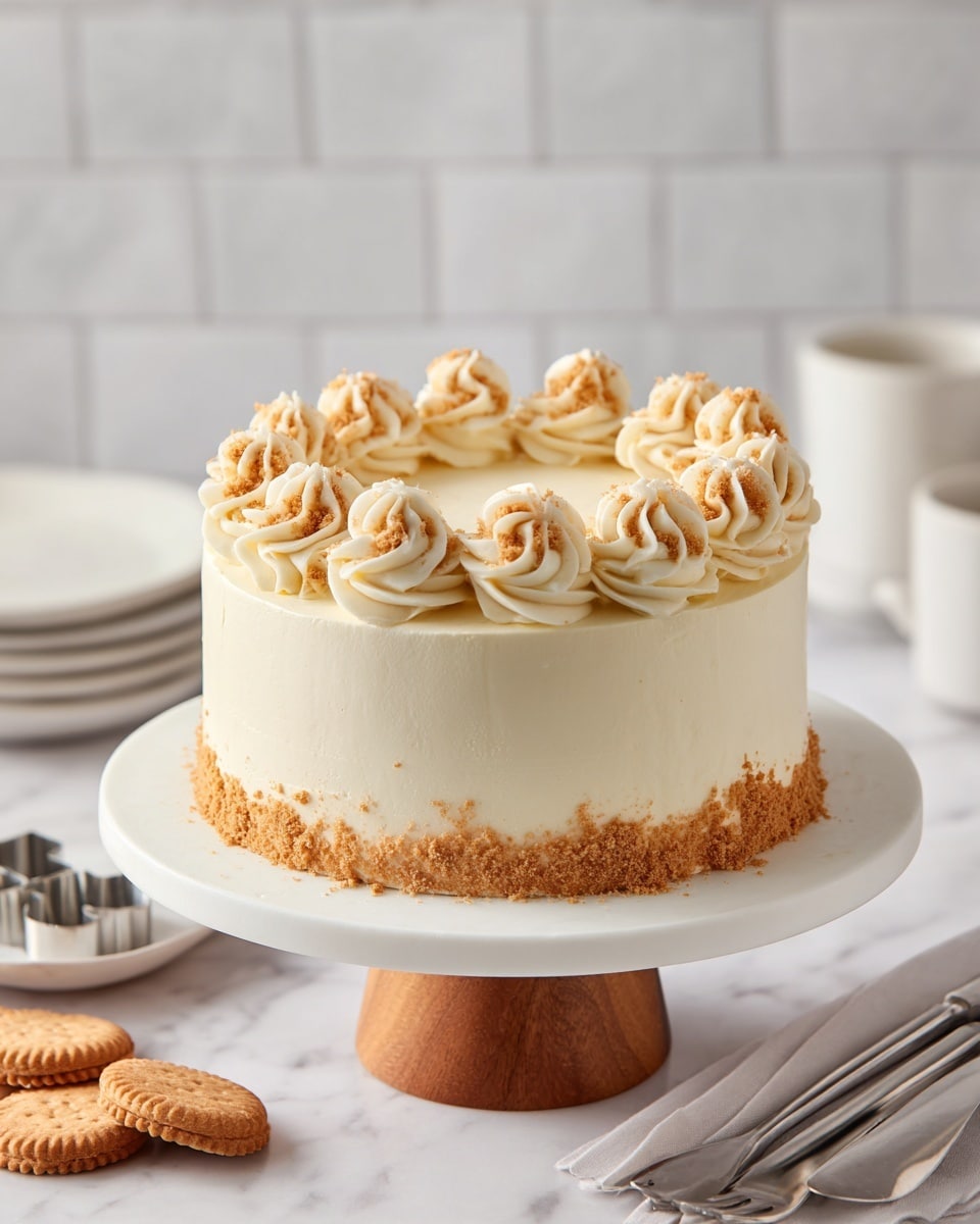 Pecan Pie Layer Cake Recipe - Recipe Image