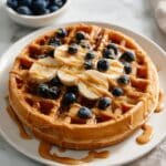 Peanut Butter Waffles Recipe