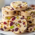 Cranberry Pistachio Shortbread Cookies Recipe