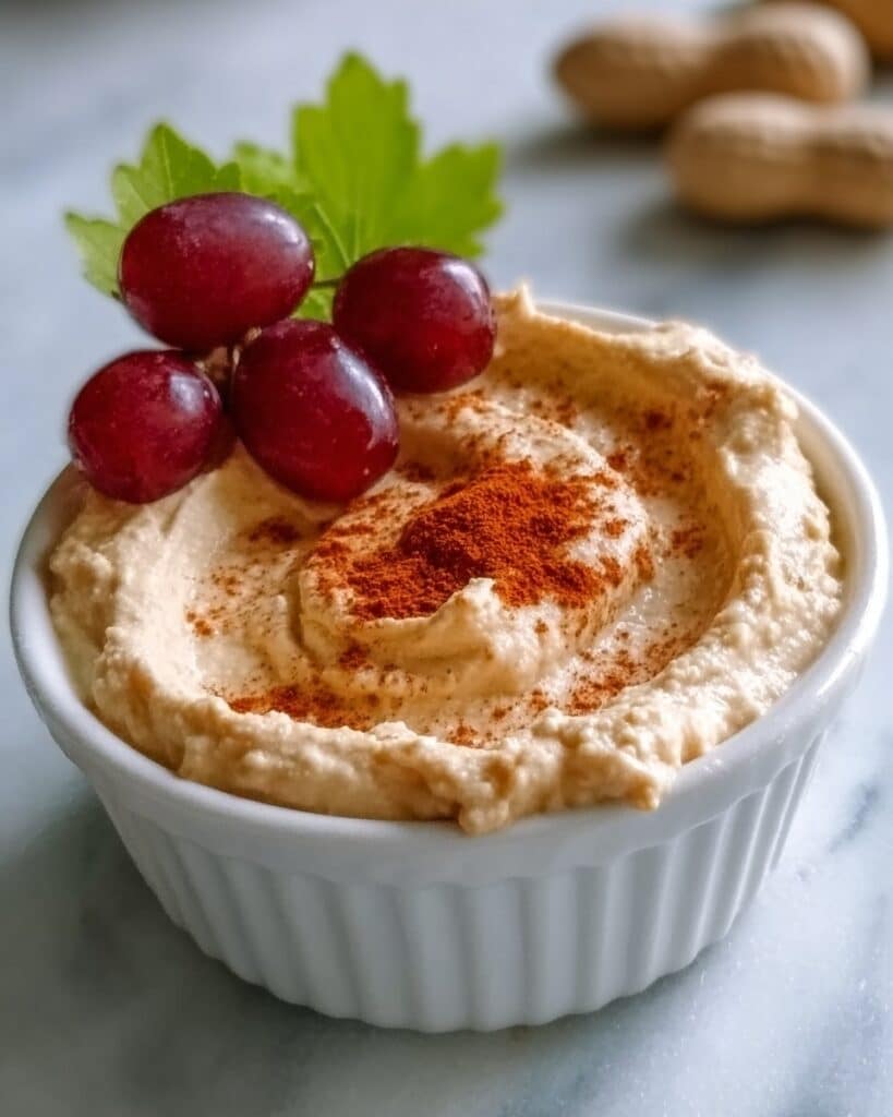 Spiced Peanut Butter Yogurt Dip Recipe