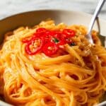 One-Pot Spicy Gochujang Alfredo Pasta Recipe