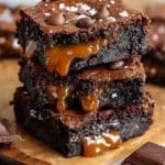 Caramel Chocolate Chunk Brownies Recipe