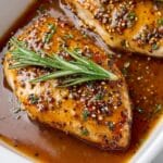 Honey Dijon Rosemary Baked Chicken Recipe
