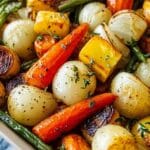 Garlic Herb Roasted Vegetables Recipe