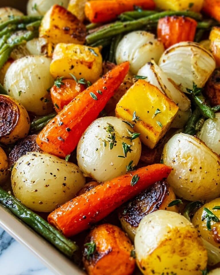 Garlic Herb Roasted Vegetables Recipe