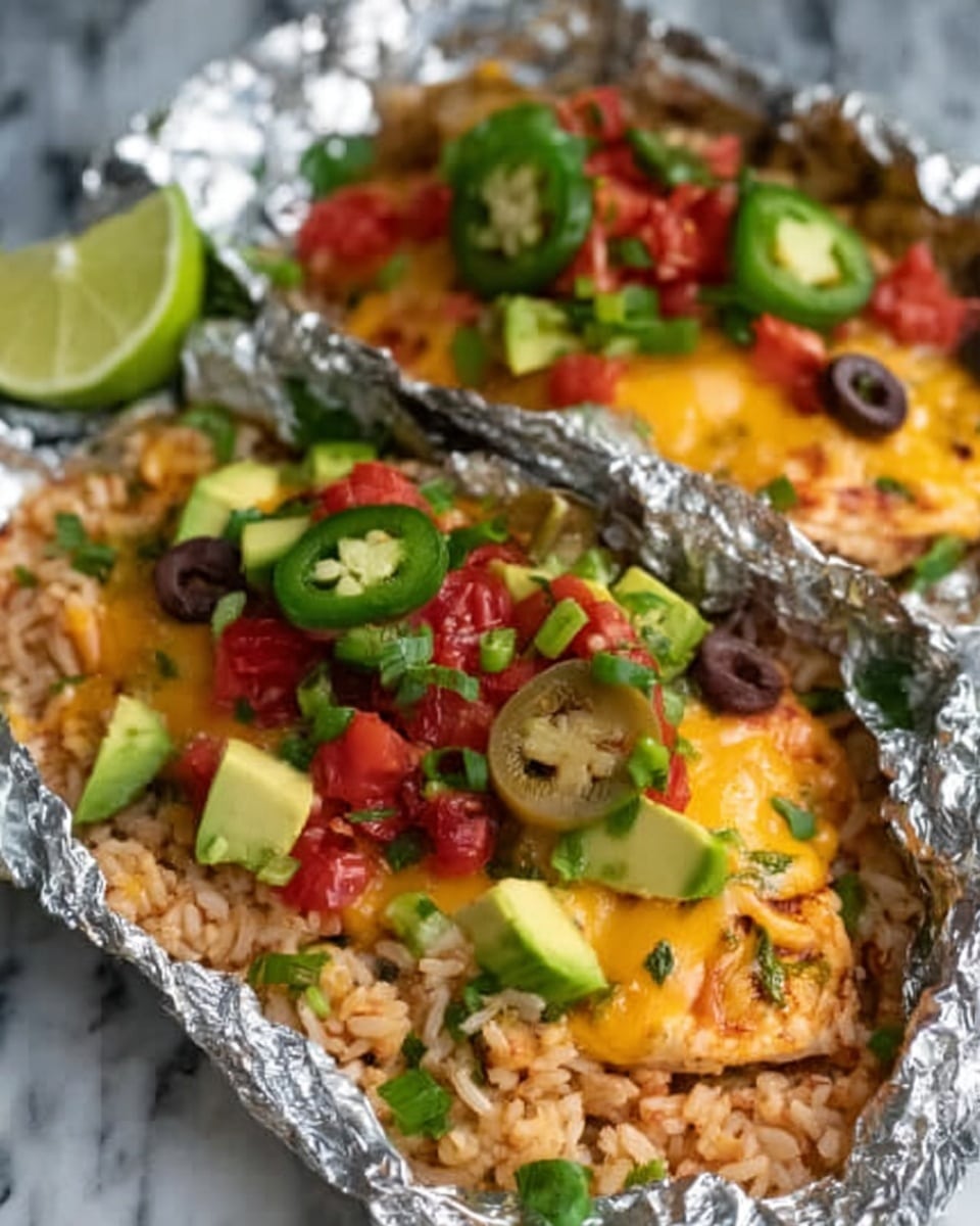Santa Fe Chicken Foil Packets Recipe - Recipe Image