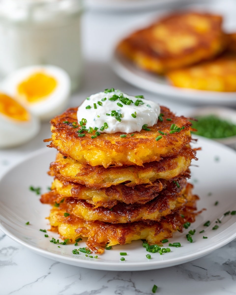 German Potato Pancakes (Kartoffelpuffer) Recipe - Recipe Image