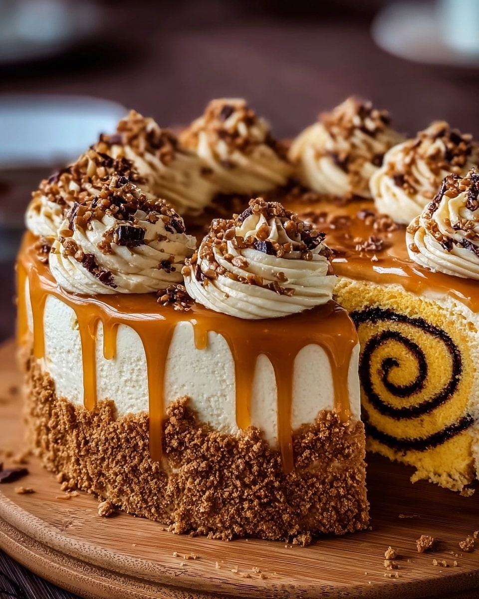 Coffee Cake Roll with Kahlúa-Stabilized Whipped Cream Recipe - Recipe Image