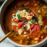 Hearty Vegetable Minestrone Soup Recipe