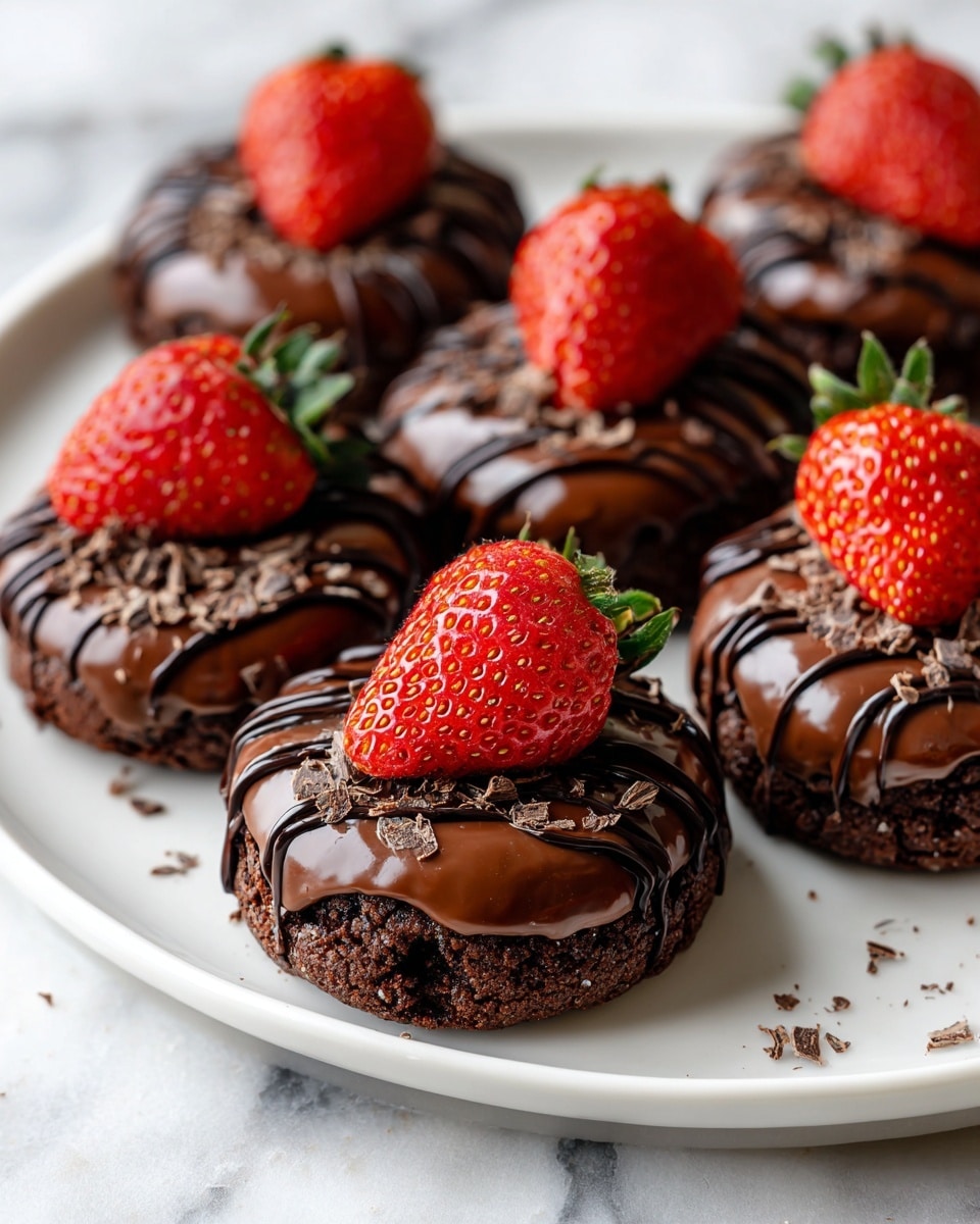 Chocolate Covered Strawberry Cookies Recipe 5 Chocolate Covered Strawberry Cookies Recipe - Recipe Image