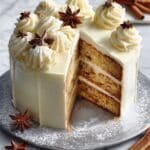 Chai Spice Layer Cake with Cream Cheese Frosting Recipe