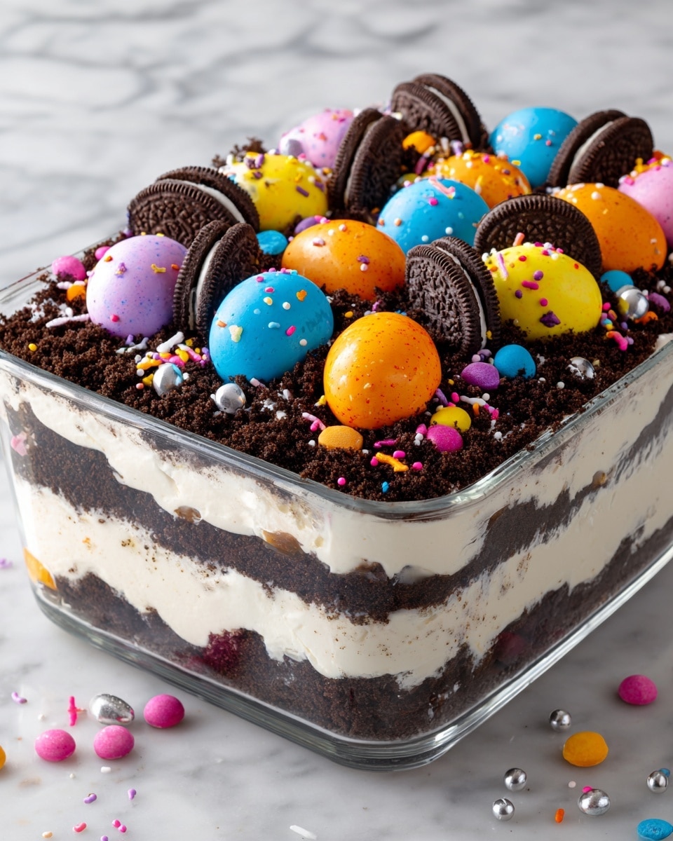 Easter Dirt Cake Recipe - Recipe Image