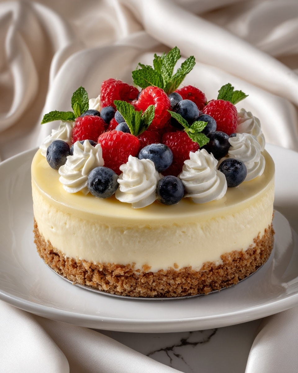 The Best Easy Cheesecake Recipe - Recipe Image