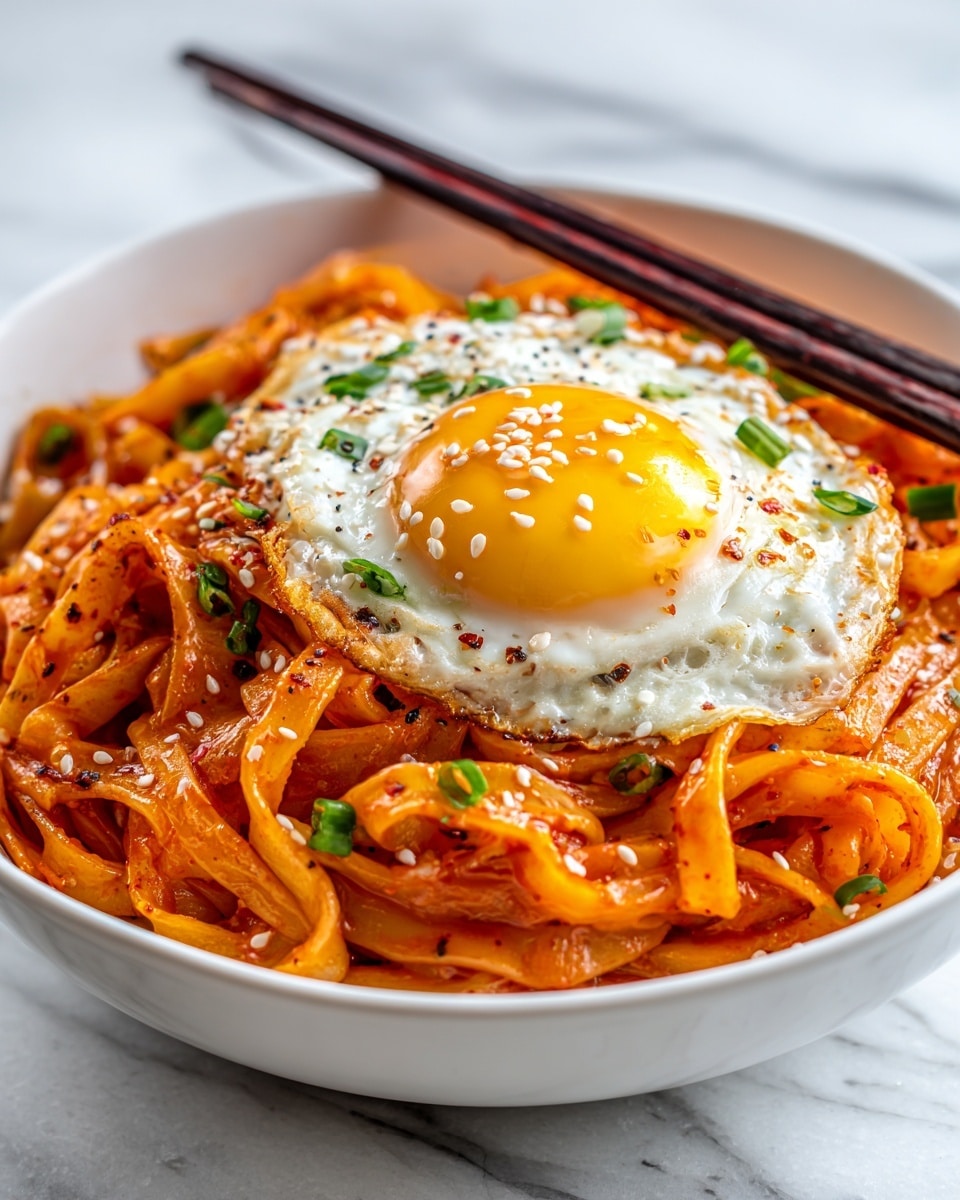 Kimchi Udon with Scallions Recipe 5 Kimchi Udon with Scallions Recipe - Recipe Image