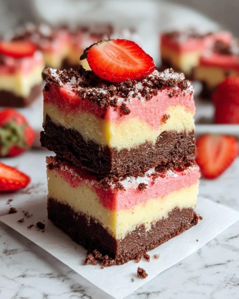 Strawberry Cheesecake Brownies Recipe