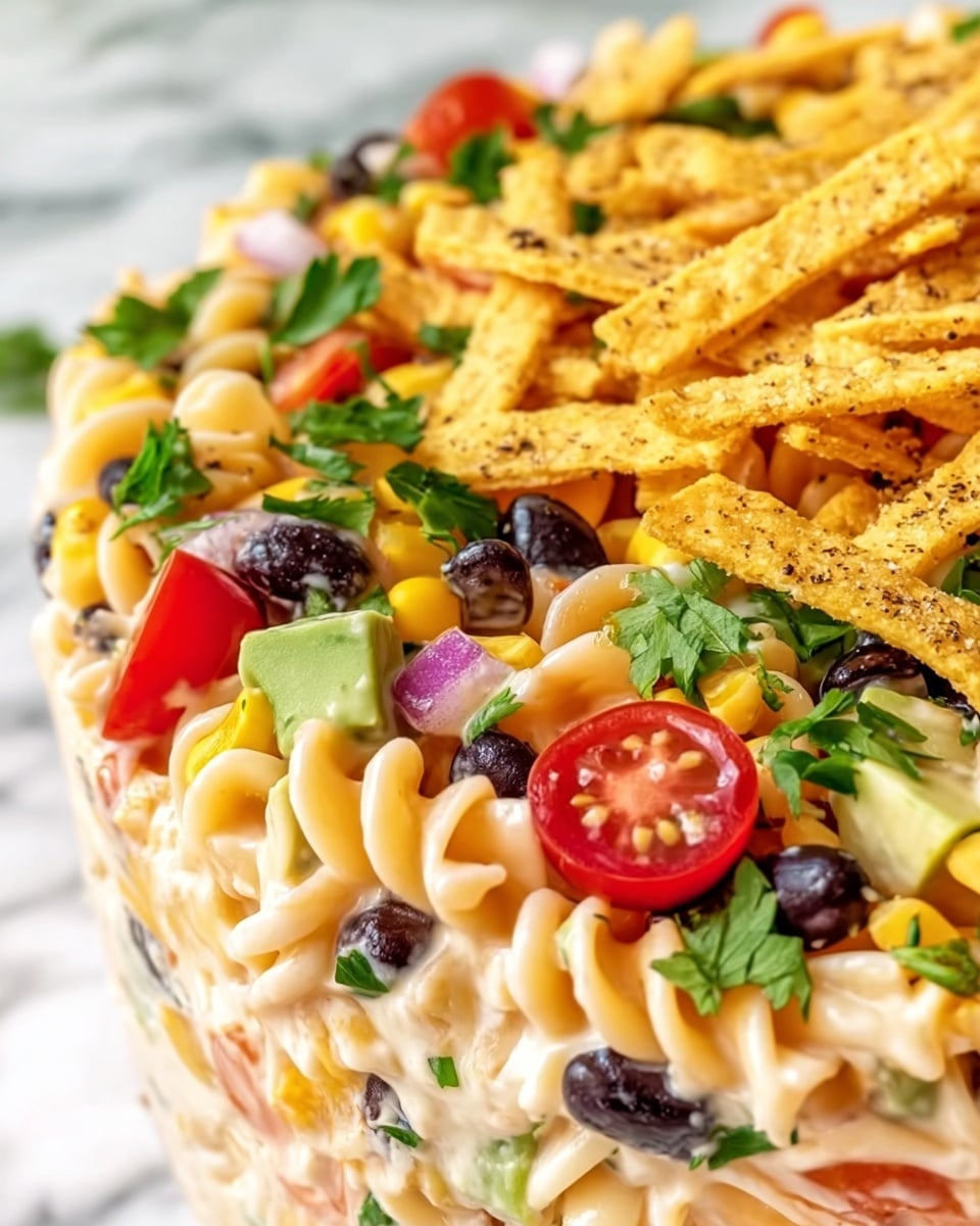 Ranch Taco Pasta Salad Recipe